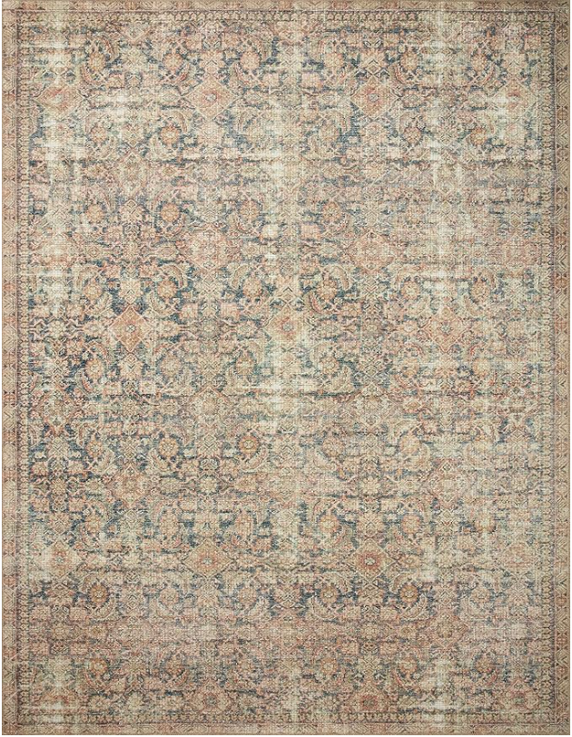 Loloi navy & multi 8x11 rug 🌷