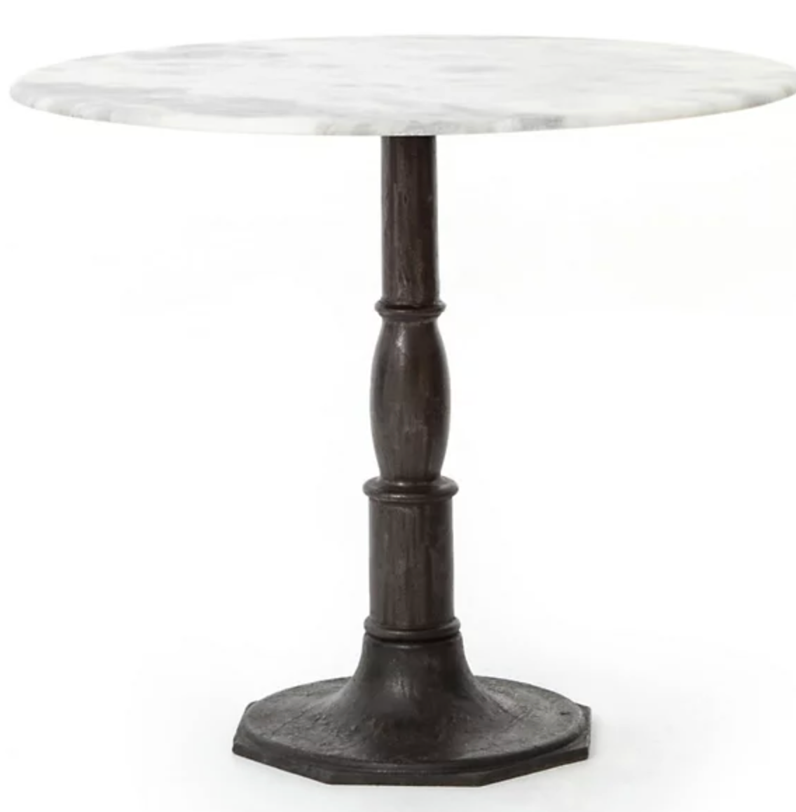 Four Hands white & black bistro table 🤍