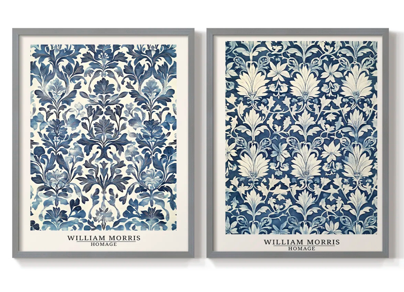 Set of 2 William Morris wrapped canvas 🎨