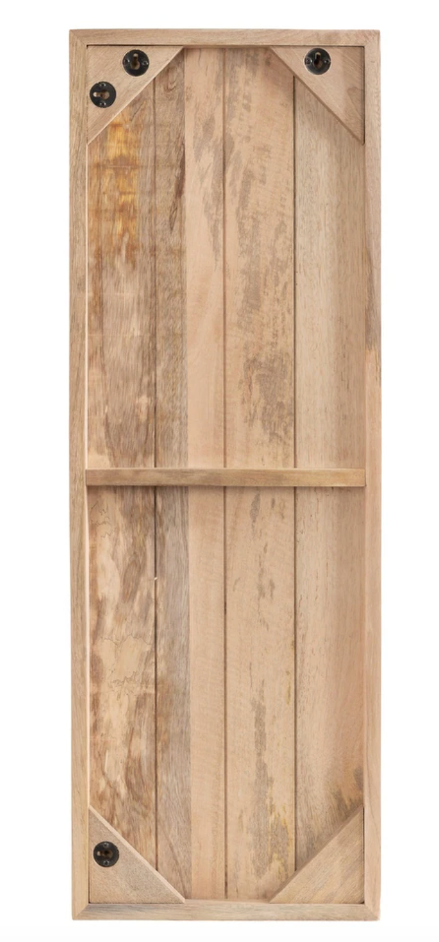 13x36 modern carved light natural wall plaque (Scandinavian) ⛰️
