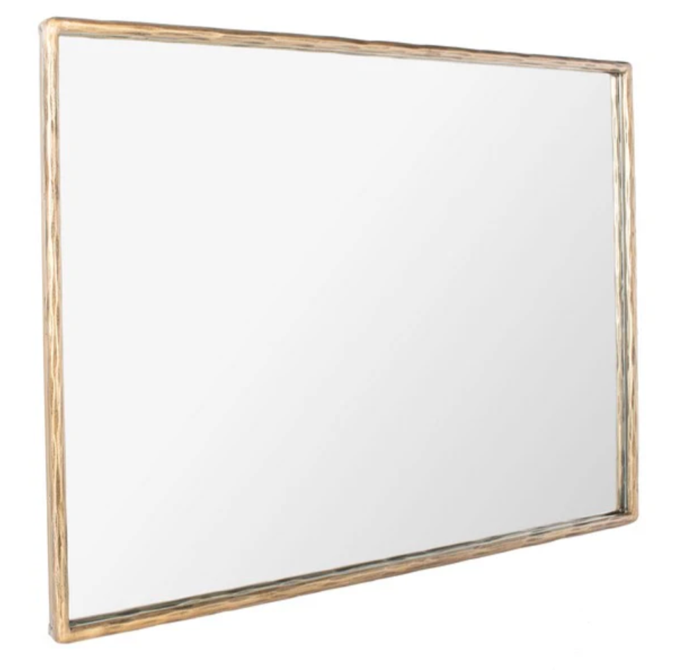 30x40 couture brass rectangular mirror  ✨