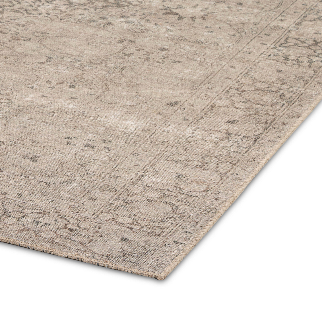 5x8 Four Hands natural printed vintage-inspired rug 🐚
