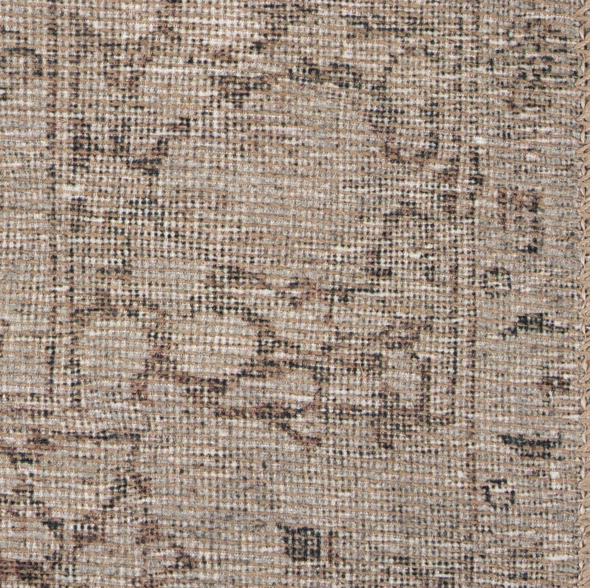 5x8 Four Hands natural printed vintage-inspired rug 🐚
