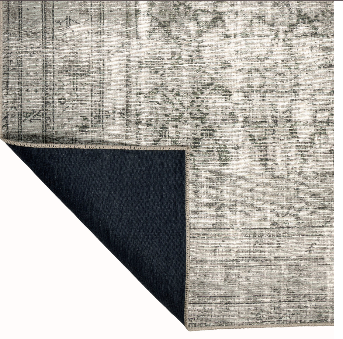 2.5ft x 9.5ft Four Hands sage olive distressed runner 🫒