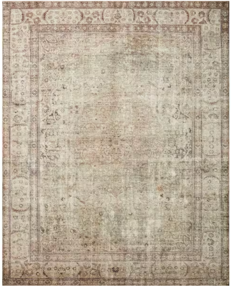 Loloi antique & sage 5x7'-6" rug feat. CloudPile 🌱