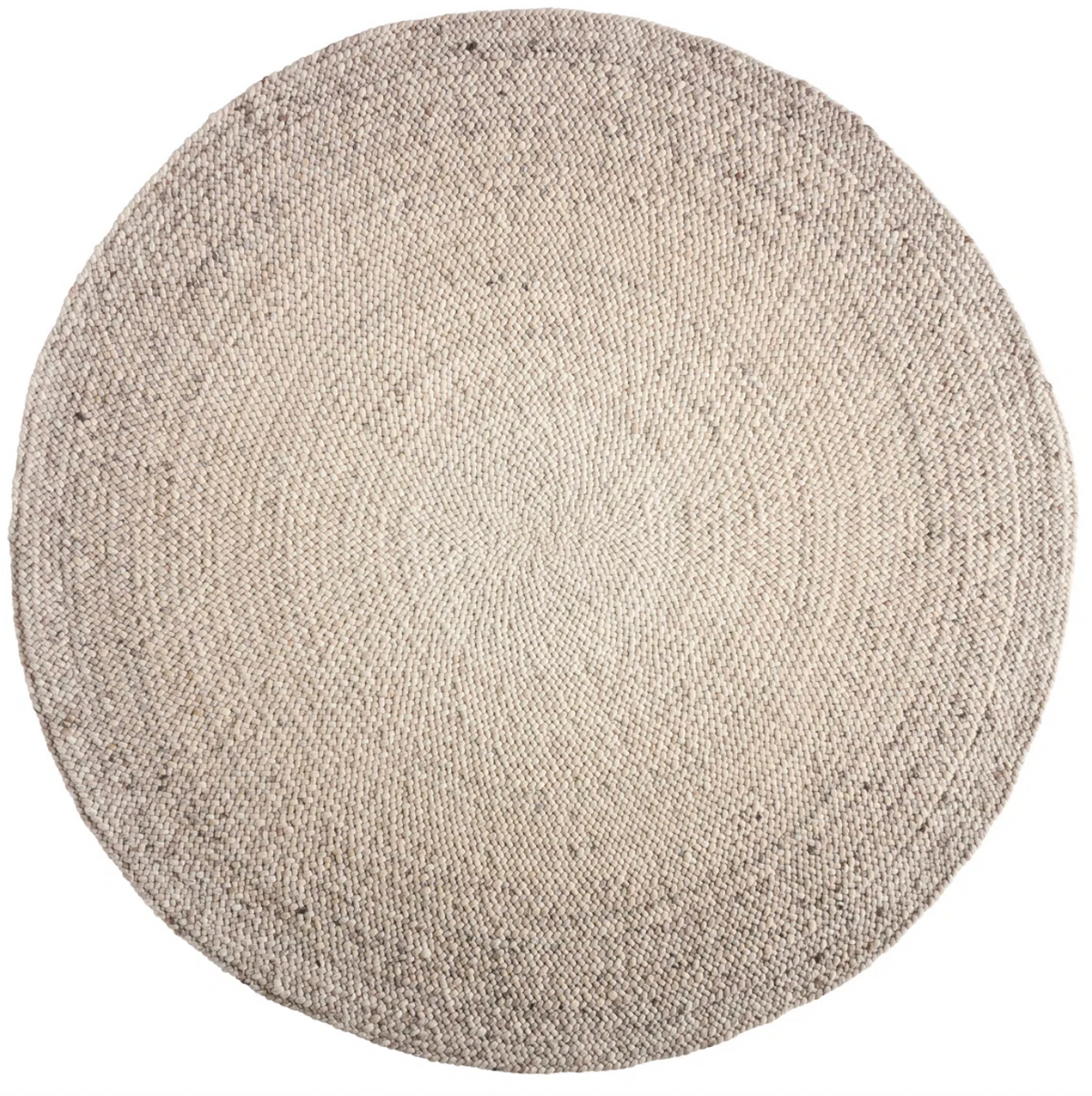 Jaipur Living handwoven tan 8' round rug 🌻