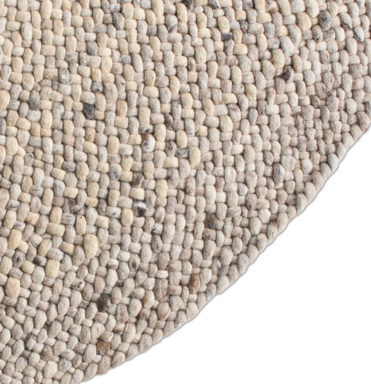 Jaipur Living handwoven tan 8' round rug 🌻