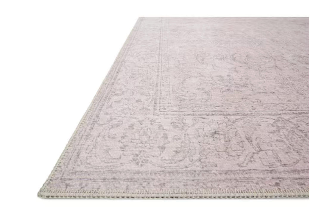 8'4" x 11'6" distressed boho printed Loloi rug 🌸