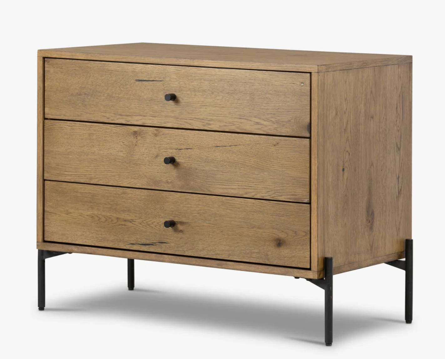 Modern Four Hands amber oak nightstand 🪵