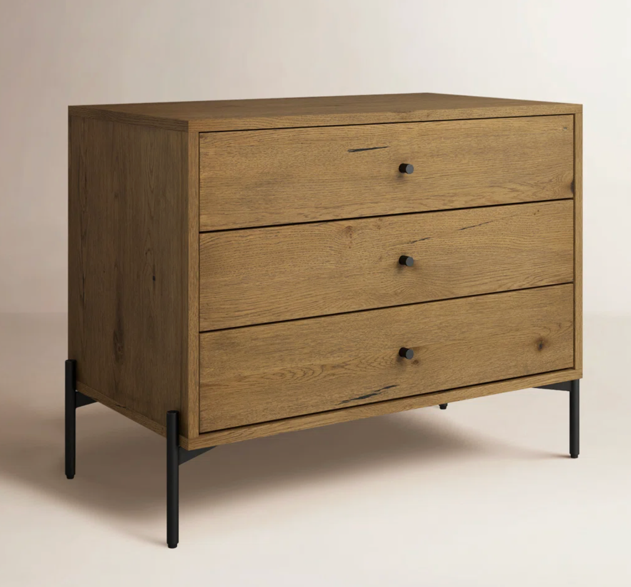 Modern Four Hands amber oak nightstand 🪵