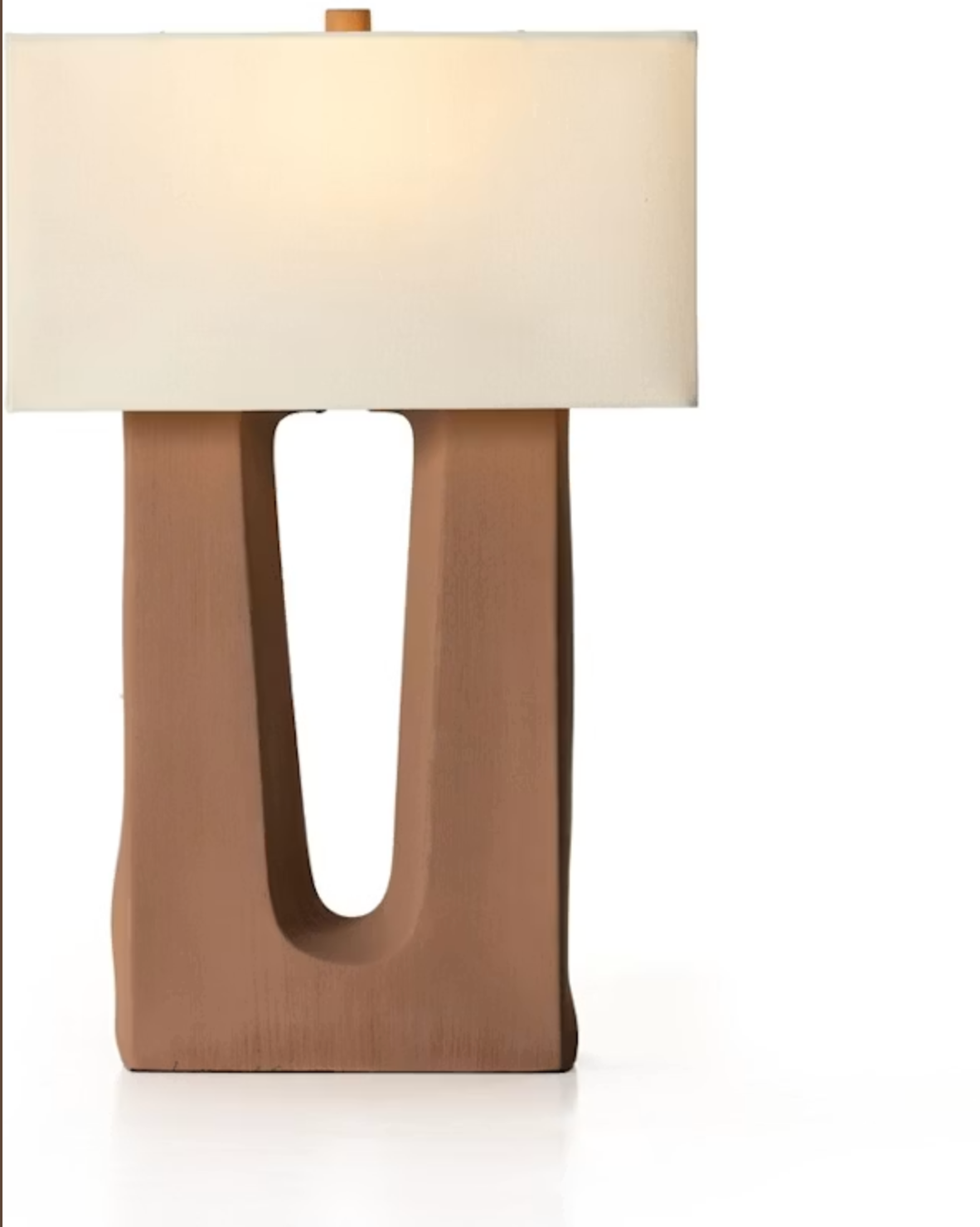Four Hands terracotta ceramic modern lamp 💫