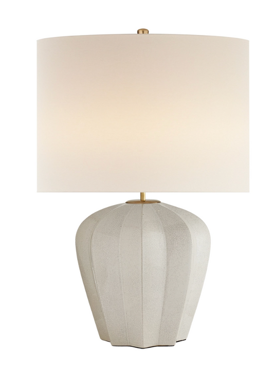 Contemporary ceramic designer table lamp 🐚