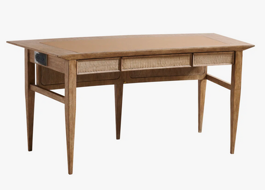Light chestnut wood desk 🥃