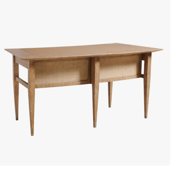 Light chestnut wood desk 🥃