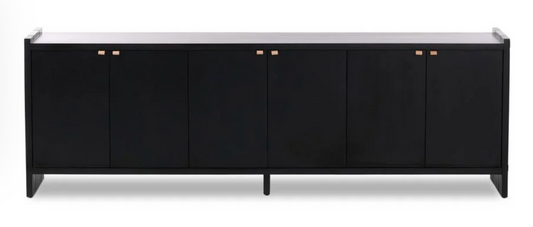Four Hands black wash poplar media console 📺