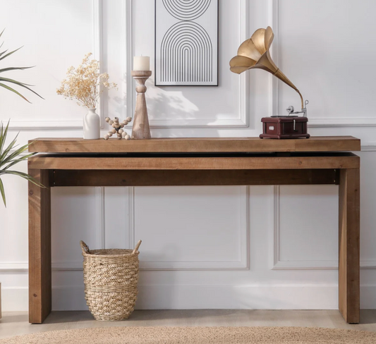 58'' modern wood console table 🐿