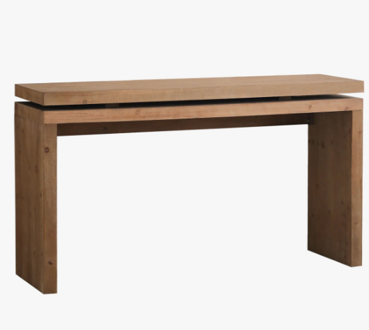 58'' modern wood console table 🐿