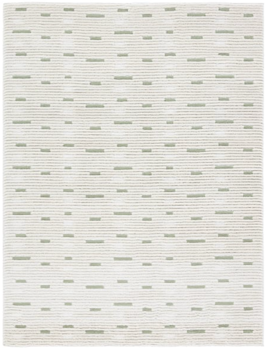 5'3"x7 Jaipur Living geometric ivory & green rug 🌿