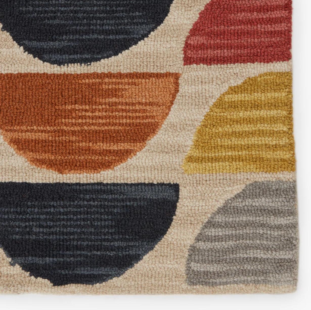 8x10 colorful wool geometric rug 🧡