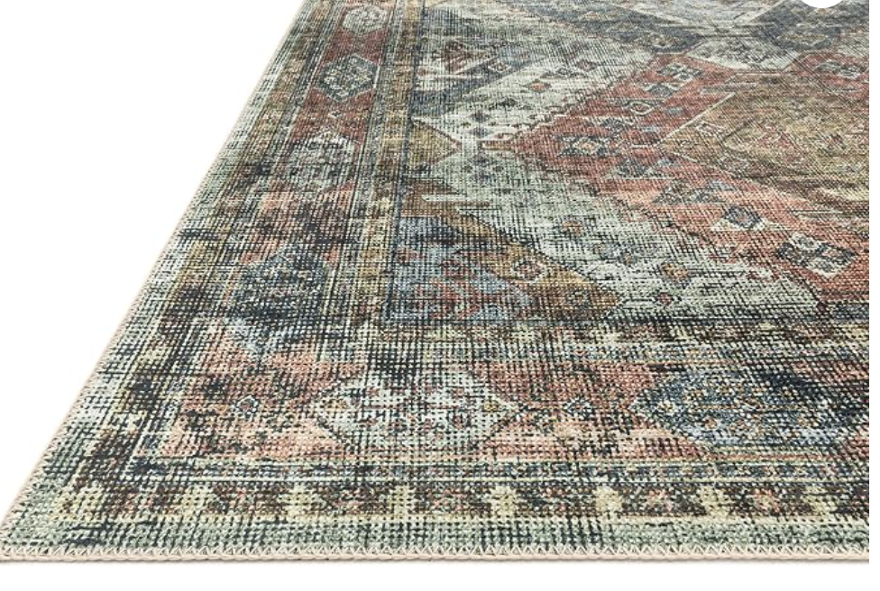6x9 apricot & mist Loloi rug 🧡