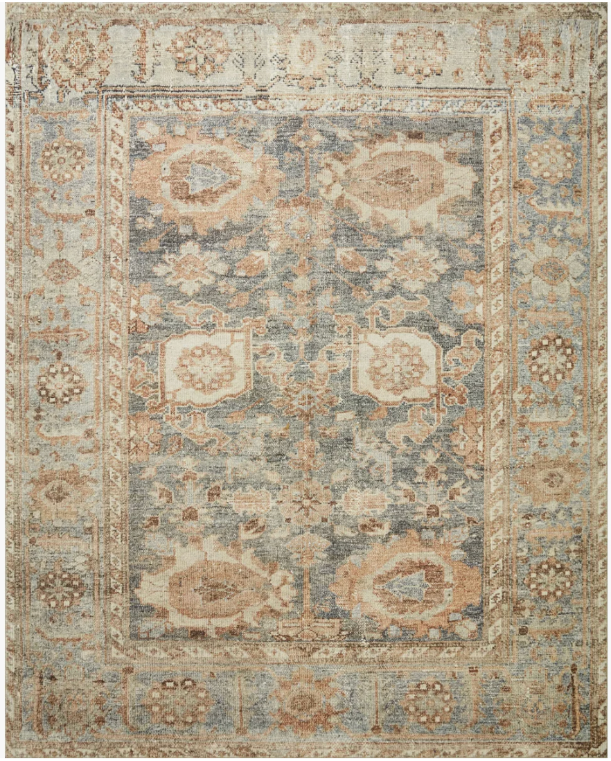 5x7'6" ocean & spice cloudpile Loloi rug 🌊