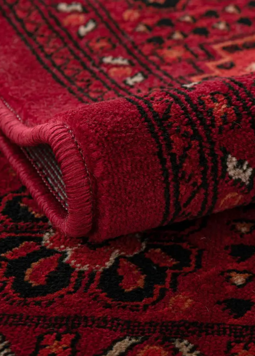 3 x 5'3"oval red oriental rug ❤️