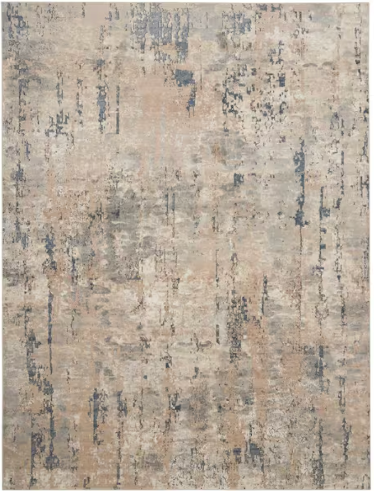 8x10 beige/grey abstract contemporary rug 🍷