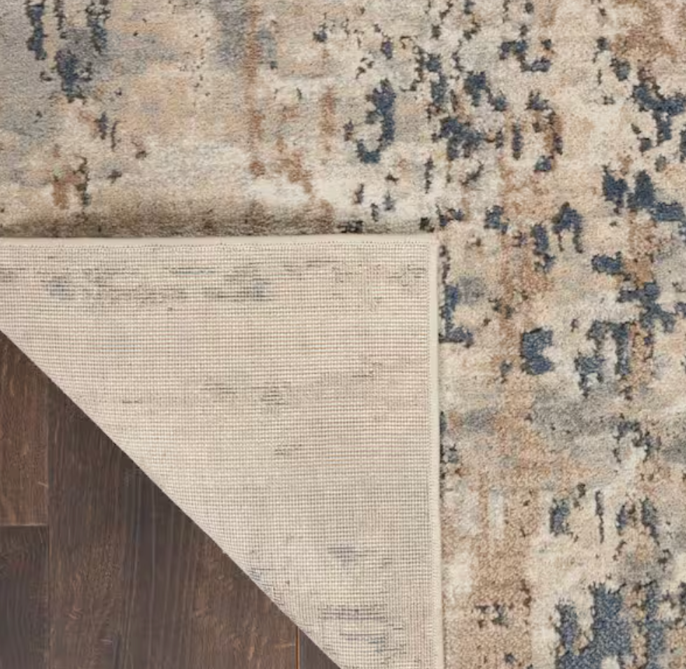8x10 beige/grey abstract contemporary rug 🍷