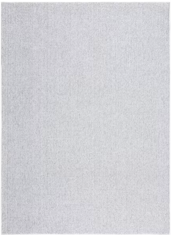 9x12 ivory/power blue loomed indoor rug 🩵