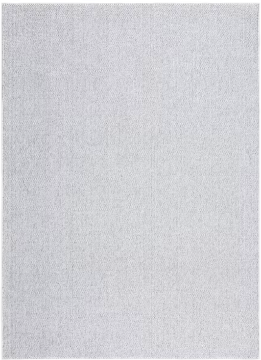 9x12 ivory/power blue loomed indoor rug 🩵