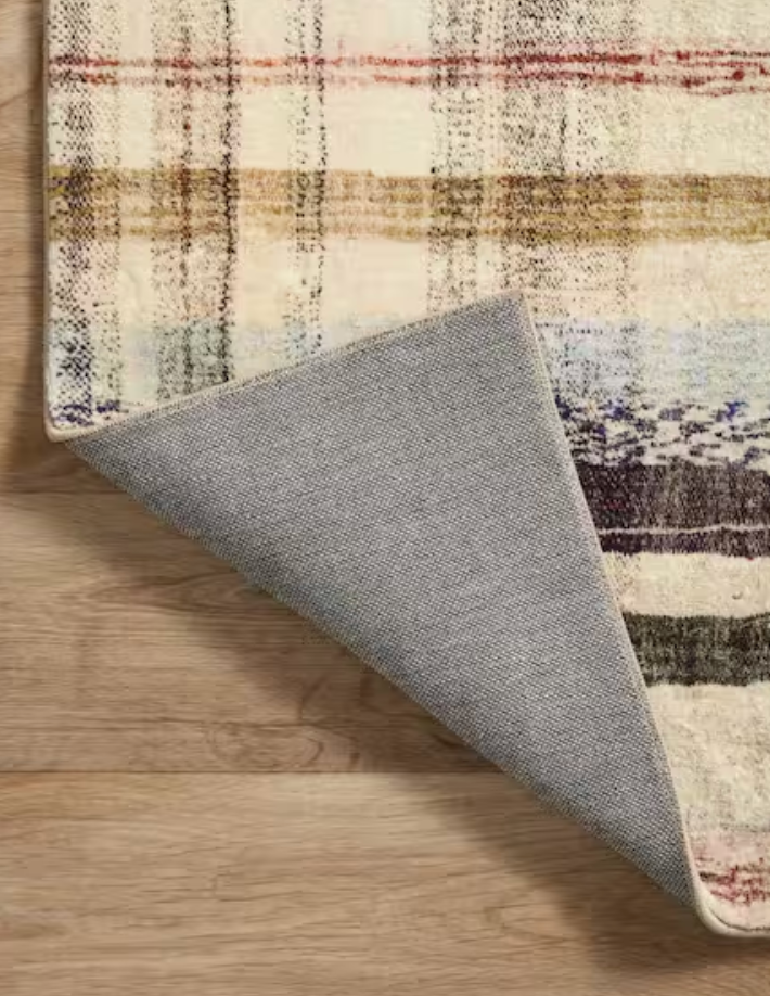 Chris Loves Julia plaid 7'3" x 9'3" rug 🌳