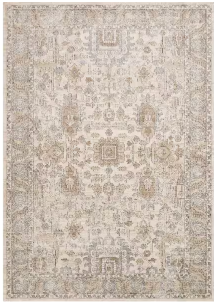 Loloi ivory 5'3" x 7'6" rug 🪴