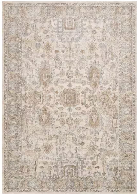 Loloi ivory 5'3" x 7'6" rug 🪴