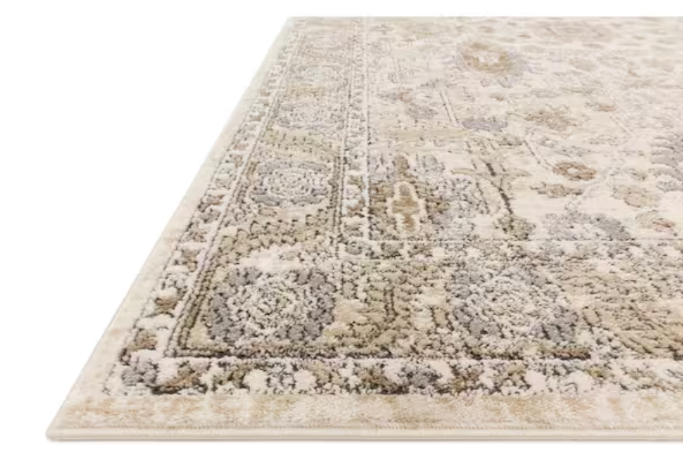Loloi ivory 5'3" x 7'6" rug 🪴