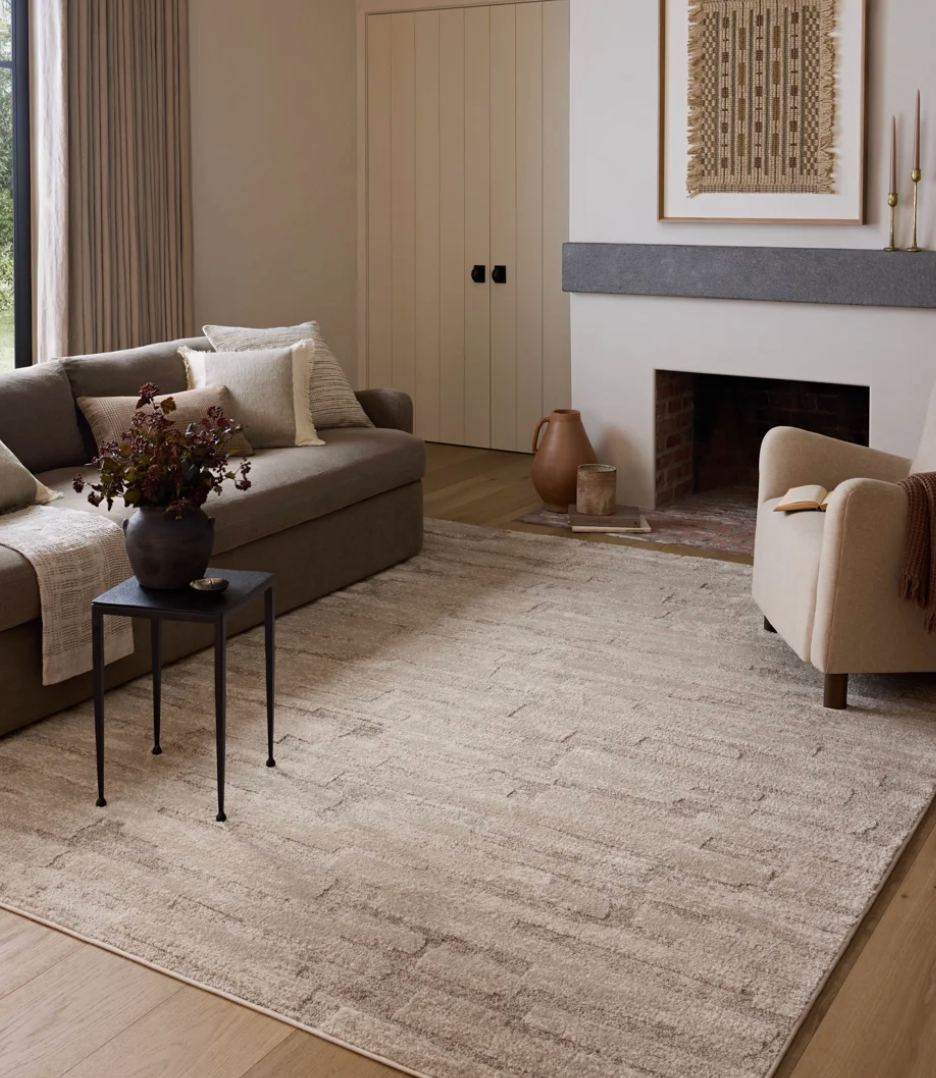 Loloi Amber Lewis taupe & beige 7’10”x 10 modern rug 🪴
