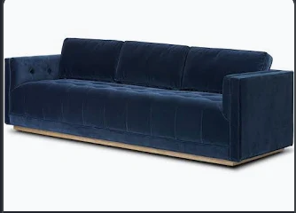 Four Hands velvet sofa in Surrey Midnight 🛋️