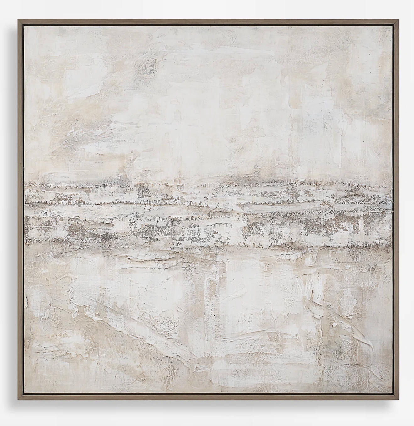 Uttermost desert oasis abstract framed canvas🎍