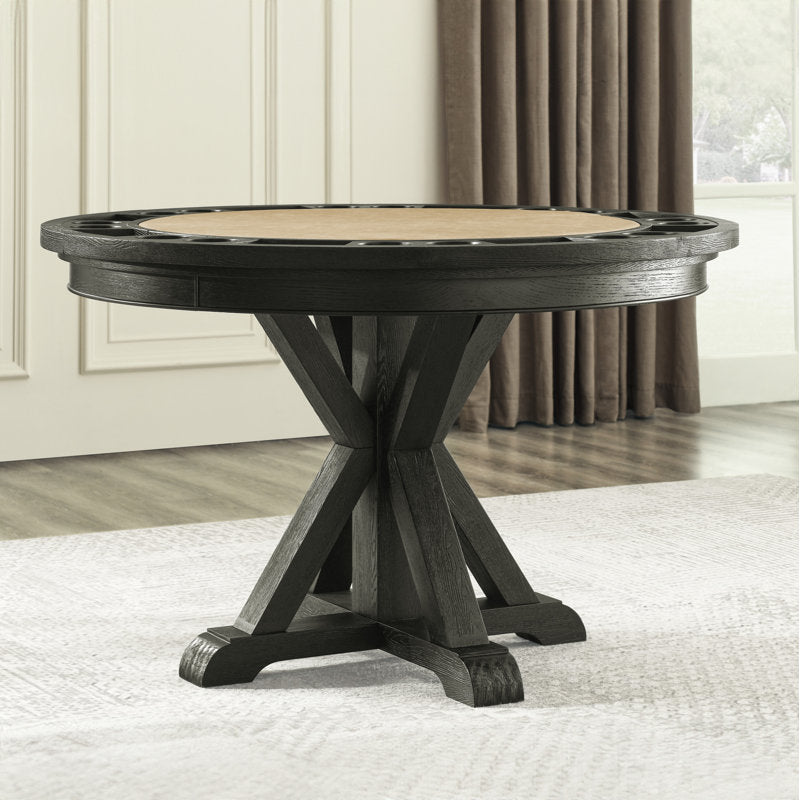 Convertible 8-player poker & dining table