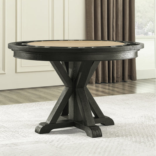 Convertible 8-player poker & dining table