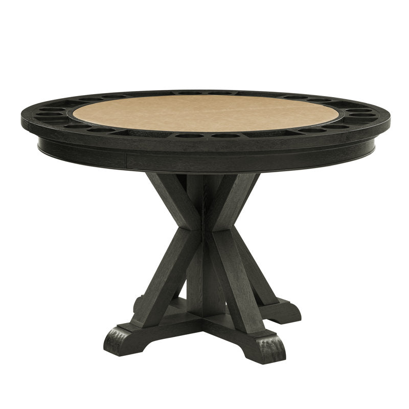 Convertible 8-player poker & dining table