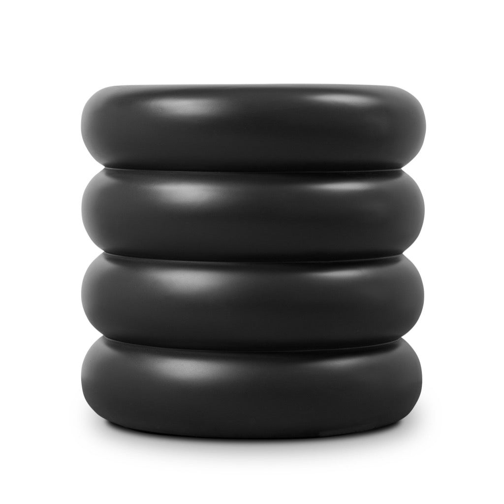 West End Table Black Concrete