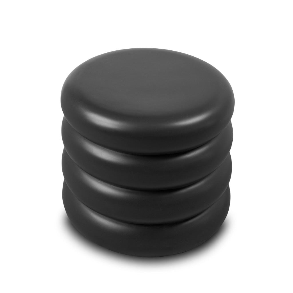 West End Table Black Concrete