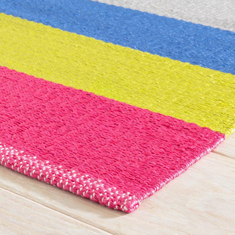 Dash & Albert stripe 8x10 indoor/outdoor rug