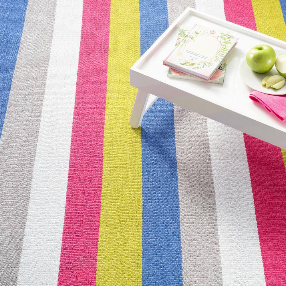 Dash & Albert stripe 8x10 indoor/outdoor rug