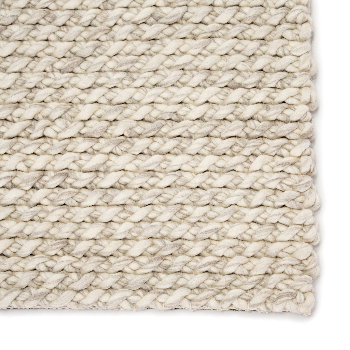 Jaipur Living chunky braided wool area rug